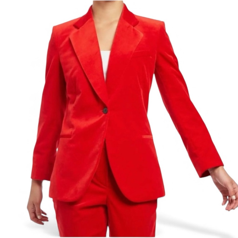 Theory Cinched Velvet Blazer